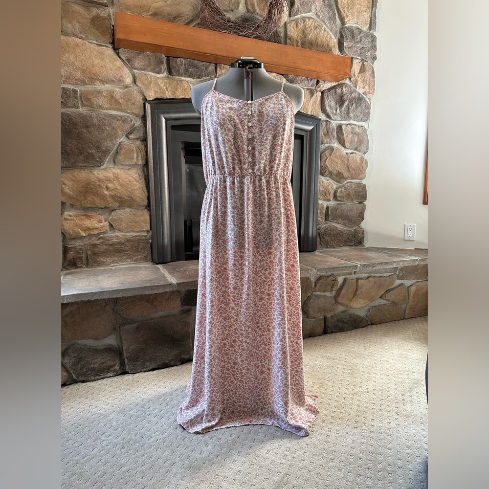 Maxi Dress, A-line, adjustable
